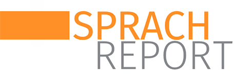 [Logo Sprachreport]